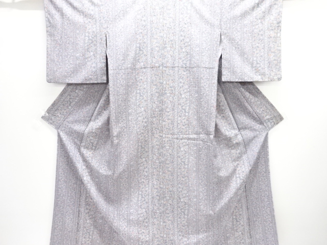 JAPANESE KIMONO / KOMON / FLORAL SARASA